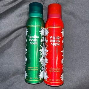 Bath and body works shimmer fizz body lotion